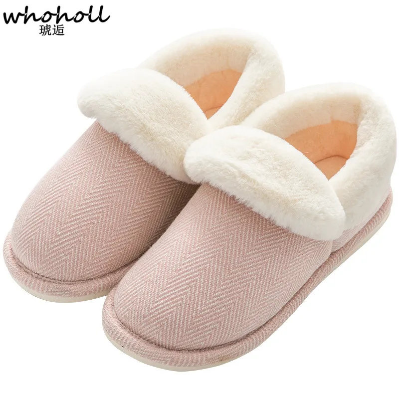 WHOHOHLL Women Winter Warm Fur Slippers Women Slippers Cotton Sheep Lovers Home Slippers Indoor Plush Size House Shoes Woman
WHOHOHLL Women Winter Warm Fur Slippers Women Slippers Cotton Sheep Lovers Home Slippers Indoor Plush Size House Shoes Woman