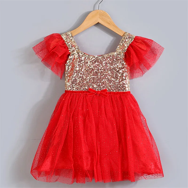 2018 Summer New Sequin Dress For Little Girl Birthday Party Casual School Wear Children Clothes Patchwork 2-6 Years Kids Girls
2018 Summer New Sequin Dress For Little Girl Birthday Party Casual School Wear Children Clothes Patchwork 2-6 Years Kids Girls