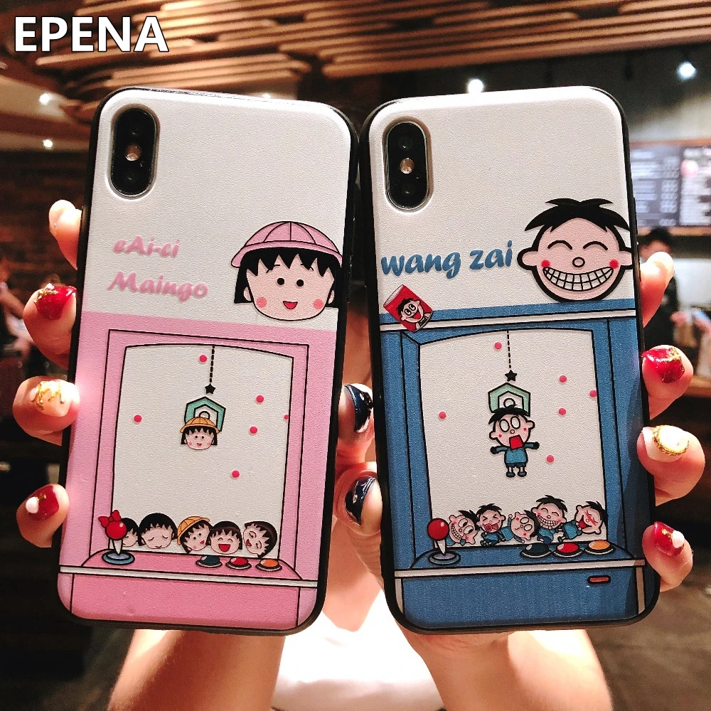 Trend Relief Graffiti Phone Case For iPhone XR XS Max X Doraemon Crayon Shin-chan Sakura Momoko Cover For iPhone 6S 6 7 8 Plus
Trend Relief Graffiti Phone Case For iPhone XR XS Max X Doraemon Crayon Shin-chan Sakura Momoko Cover For iPhone 6S 6 7 8 Plus