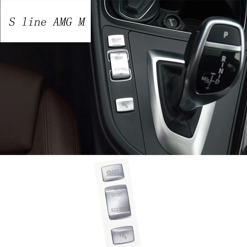 Car Styling Central Handbrake Auto H Button Left side Decorative Cover Sticker Trim For BMW F30 F34 3/4 series GT Accessories
Car Styling Central Handbrake Auto H Button Left side Decorative Cover Sticker Trim For BMW F30 F34 3/4 series GT Accessories