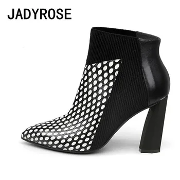 Sexy Pointed Toe Women Ankle Boots Real Leather Printing Autumn 9cm High Heels Botines Mujer 2018 New Chelsea Ladies Bottines
Sexy Pointed Toe Women Ankle Boots Real Leather Printing Autumn 9cm High Heels Botines Mujer 2018 New Chelsea Ladies Bottines