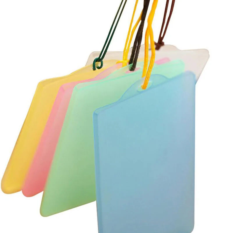 Fashion Waterproof PVC Solid Color Transparent IC Card Holder Student Holder Transparent Passport ID Card Set (Without Rope)
Fashion Waterproof PVC Solid Color Transparent IC Card Holder Student Holder Transparent Passport ID Card Set (Without Rope)