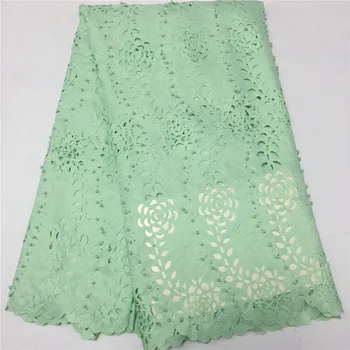 Free shipping(5yards/pc) high quality white African laser cut lace fabric with 3D flowers and beads for party dress GF346-2
Free shipping(5yards/pc) high quality white African laser cut lace fabric with 3D flowers and beads for party dress GF346-2
