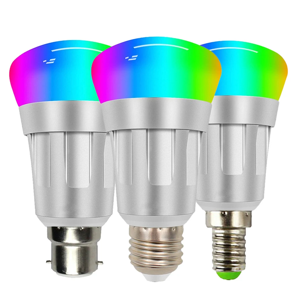 E27 E26 E14 B22 Smart WiFi Bulb Dimmable light Voice APP Remote Control Multi-Color Led Bulb Work With Alexa Google Home Nest
E27 E26 E14 B22 Smart WiFi Bulb Dimmable light Voice APP Remote Control Multi-Color Led Bulb Work With Alexa Google Home Nest