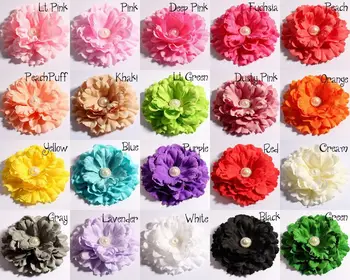 Large Soft Petal Peony flowers With Rhienstone Button ,Wedding hair Flower 20pcs/lot 20colors
Large Soft Petal Peony flowers With Rhienstone Button ,Wedding hair Flower 20pcs/lot 20colors