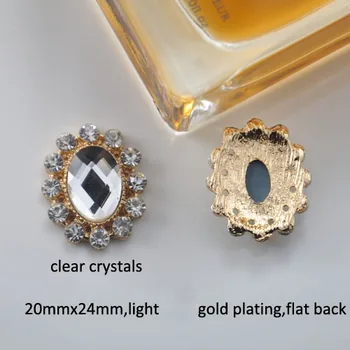 (M0722) 20mmx24mm rhinestone embellishment , light gold plating,fourl style for choose,flat back
(M0722) 20mmx24mm rhinestone embellishment , light gold plating,fourl style for choose,flat back