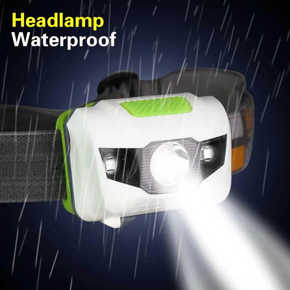Mini Headlight 4 Modes Waterproof 1*XPE White+2*LED Red Head Lamp Flashlight Forehead Torch LED Headlamp with Headband Use AAA
Mini Headlight 4 Modes Waterproof 1*XPE White+2*LED Red Head Lamp Flashlight Forehead Torch LED Headlamp with Headband Use AAA