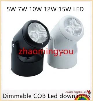 5W 7W 10W 12W 15W Dimmable COB Led downlights Surface Mounted Ceiling Spot light 180 degree Rotation Ceiling Downlight White AC8
5W 7W 10W 12W 15W Dimmable COB Led downlights Surface Mounted Ceiling Spot light 180 degree Rotation Ceiling Downlight White AC8