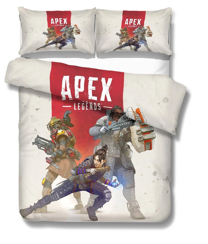 Apex legends Titanfall 3D bedding set Children room decor Duvet Covers Pillowcases top games APEX bedclothes bed linen
Apex legends Titanfall 3D bedding set Children room decor Duvet Covers Pillowcases top games APEX bedclothes bed linen