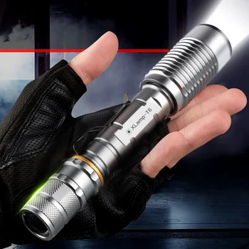 SHENYU LED Flashlight 450 Lumen Super Bright T6 L8 Zoomable Torch 5 Modes 18650 Rechargeable Lanterna High Power Waterproof Lamp
SHENYU LED Flashlight 450 Lumen Super Bright T6 L8 Zoomable Torch 5 Modes 18650 Rechargeable Lanterna High Power Waterproof Lamp