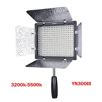 New Yongnuo YN300 III YN300lIl 3200k-5500K CRI95+Pro LED Video Light with Remote Control Support AC Power Adapter & APP Remote
New Yongnuo YN300 III YN300lIl 3200k-5500K CRI95+Pro LED Video Light with Remote Control Support AC Power Adapter & APP Remote