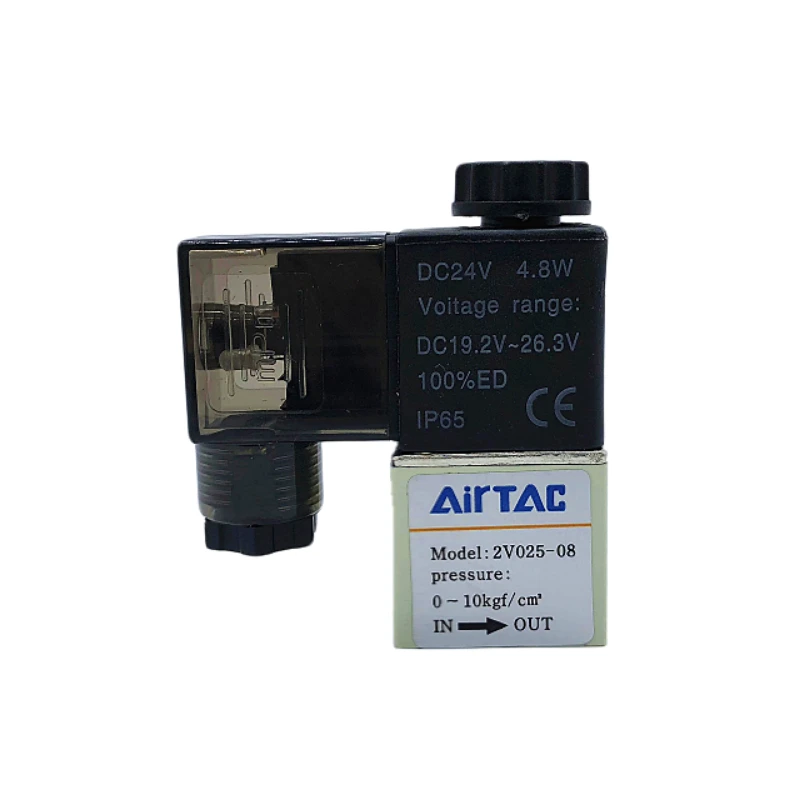 Pneumatic one in and out solenoid valve 2V025-08 two position two way on-off valve AC220V DC24V 12V
Pneumatic one in and out solenoid valve 2V025-08 two position two way on-off valve AC220V DC24V 12V