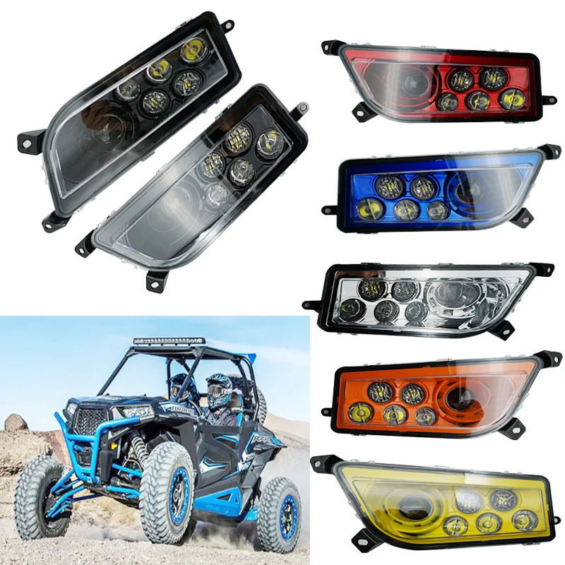 2014-2016 For Left & Right Hand LED Headlight Kit for Polaris RZR XP 1000, 2015-2016 for RZR 900, 2016 for RZR XP TURBO
2014-2016 For Left & Right Hand LED Headlight Kit for Polaris RZR XP 1000, 2015-2016 for RZR 900, 2016 for RZR XP TURBO