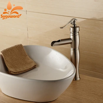 Brushed Nickel Faucet Single Handle Bathroom Basin Faucets Centerest Sink Mixer Tap
Brushed Nickel Faucet Single Handle Bathroom Basin Faucets Centerest Sink Mixer Tap