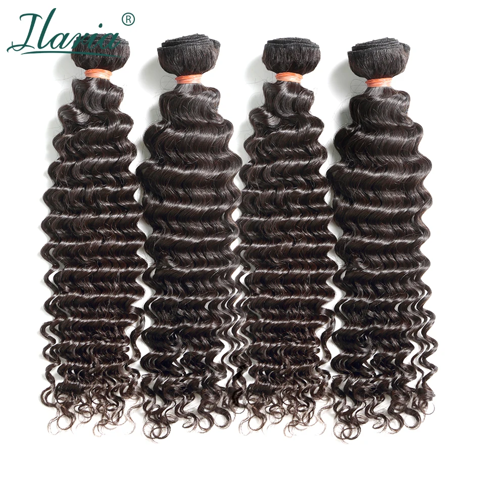ILARIA HAIR Mink 8A Brazilian Curly Virgin Hair Deep Wave 4 Bundles 10"-30" Unprocessed Curly Human Hair Weave Full Bundles
ILARIA HAIR Mink 8A Brazilian Curly Virgin Hair Deep Wave 4 Bundles 10"-30" Unprocessed Curly Human Hair Weave Full Bundles