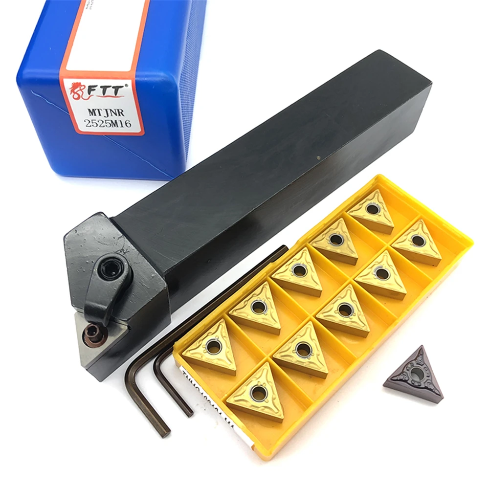 1pcs MTJNR2525M16 Turning holder +11pcs TNMG160408 Carbide Inserts CNC turning tool MTJNR Lathe Cutting Tool Set 150mm 93 degree
1pcs MTJNR2525M16 Turning holder +11pcs TNMG160408 Carbide Inserts CNC turning tool MTJNR Lathe Cutting Tool Set 150mm 93 degree