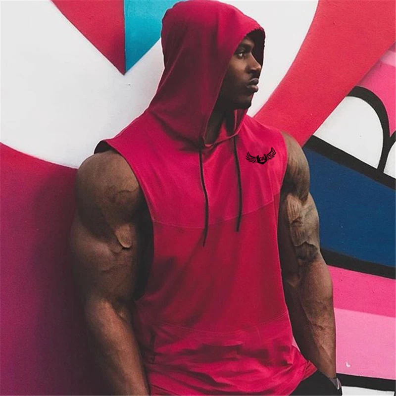 Summer Sport Running t-shirt Men Tank Top Gym Fitness Bodybuilding Sleeveless Undershirt Mens Stringer Vest Singlets Sportswear
Summer Sport Running t-shirt Men Tank Top Gym Fitness Bodybuilding Sleeveless Undershirt Mens Stringer Vest Singlets Sportswear