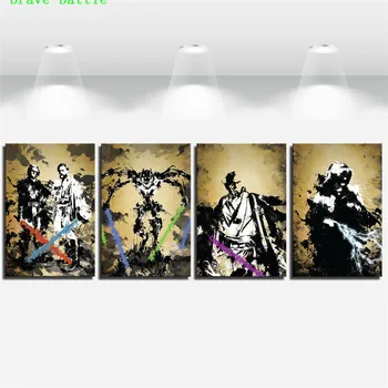 General Grievous Star Wars 4 Pieces Canvas Painting Print Living Room Home Decor Modern Wall Art Oil Painting Poster
General Grievous Star Wars 4 Pieces Canvas Painting Print Living Room Home Decor Modern Wall Art Oil Painting Poster