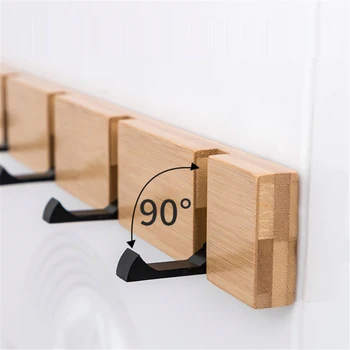 Bedroom Door Foldable Bamboo Hanger Rack Hat Clothes Key Coat Hook Hanger Corridor Wall Folding Hook Corner Room Organizer
Bedroom Door Foldable Bamboo Hanger Rack Hat Clothes Key Coat Hook Hanger Corridor Wall Folding Hook Corner Room Organizer
