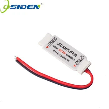 OSIDEN Mini RGBW Amplifier 5 Pin controller DC5-24V 4CH x 4A Signal repeater for 5050 RGBW LED Strip Light 5PCS
OSIDEN Mini RGBW Amplifier 5 Pin controller DC5-24V 4CH x 4A Signal repeater for 5050 RGBW LED Strip Light 5PCS
