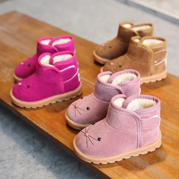 Girls Boots Baby Boys Cotton Shoes Winter Children Plush Velvet Short Boots Kids Baby Warming Shoes Kitten Snow Boots Fashion
Girls Boots Baby Boys Cotton Shoes Winter Children Plush Velvet Short Boots Kids Baby Warming Shoes Kitten Snow Boots Fashion