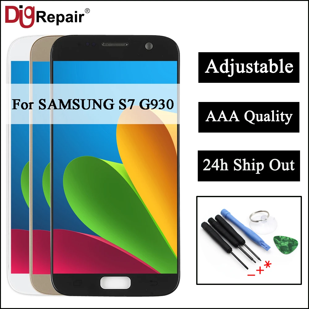 For Samsung Galaxy S7 lcd G930F G930A G930V Display Touch Screen Digitizer Replacements For Samsung S7 LCD Screen G930F LCD
For Samsung Galaxy S7 lcd G930F G930A G930V Display Touch Screen Digitizer Replacements For Samsung S7 LCD Screen G930F LCD