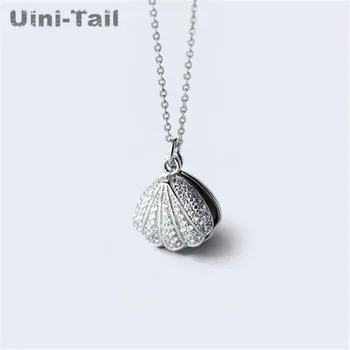 Uini-Tail New Hot 925 Sterling Silver Pearl Shell Necklace Korean Creative Fashion Joker High Quality Gift Choice
Uini-Tail New Hot 925 Sterling Silver Pearl Shell Necklace Korean Creative Fashion Joker High Quality Gift Choice