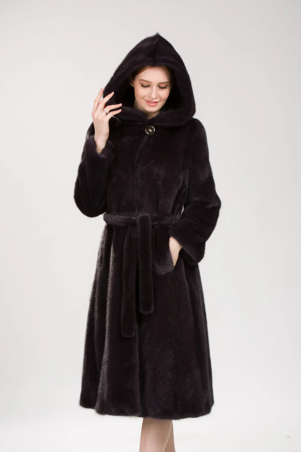 natural mink fur coat import full pelt big hooded with length of 110cm woman real leather
natural mink fur coat import full pelt big hooded with length of 110cm woman real leather