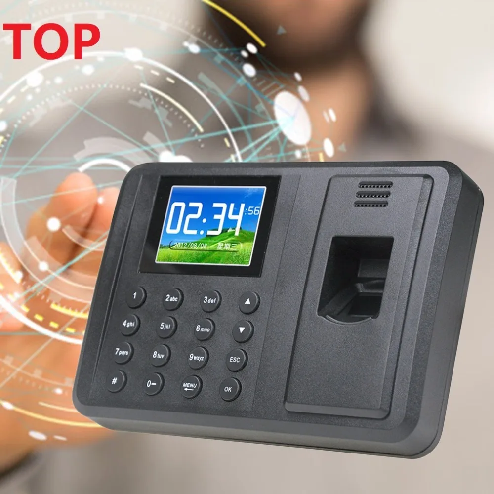 Universal TFT Sreen Display Fingerprint Time Attendance Clock 60000 record capacity Fingerprint Recorder Digital Reader Machine
Universal TFT Sreen Display Fingerprint Time Attendance Clock 60000 record capacity Fingerprint Recorder Digital Reader Machine