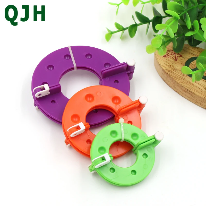 QJH 6pcs/set pompon maker plastic weaving tools 3sizes fluff ball skabeloner ball of yarn machine knitting craft DIY sewing tool
QJH 6pcs/set pompon maker plastic weaving tools 3sizes fluff ball skabeloner ball of yarn machine knitting craft DIY sewing tool