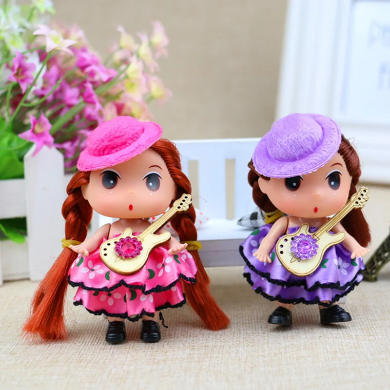 Toys Dolls for Girls Children Skirt Princess Cartoon Wedding Dress Musical instrument Doll Toys for Baby dolls set 9cm 1pc
Toys Dolls for Girls Children Skirt Princess Cartoon Wedding Dress Musical instrument Doll Toys for Baby dolls set 9cm 1pc