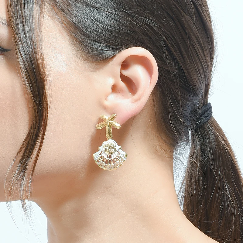 Wuli&baby 2019 New Shell Shape Dangle Earrings For Women Korean Style Drop Earrings
Wuli&baby 2019 New Shell Shape Dangle Earrings For Women Korean Style Drop Earrings