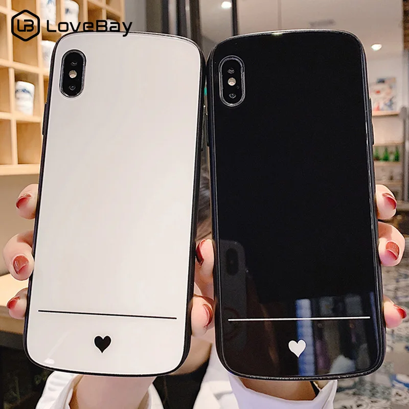 Lovebay Luxury Glass Phone Case For iPhone 6 6s 7 8 Plus X XS XR XS Max Simple Love Heart Lines Back Cover Tempered Glass Cases
Lovebay Luxury Glass Phone Case For iPhone 6 6s 7 8 Plus X XS XR XS Max Simple Love Heart Lines Back Cover Tempered Glass Cases