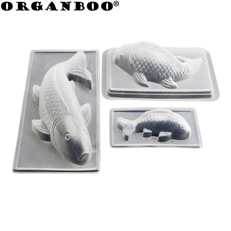 ORGANBOO 1PC Food Grade Plastic Carp Shaped Rice Cake Mold Fish Pudding Molds Large Medium Small Sizes Baking Tools Decorating
ORGANBOO 1PC Food Grade Plastic Carp Shaped Rice Cake Mold Fish Pudding Molds Large Medium Small Sizes Baking Tools Decorating