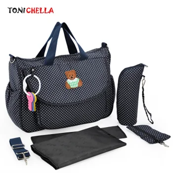6 Pcs/Set Baby Diaper Bag Large Maternity Nappy Handbag Multifunction Mummy Travel Baby Care Stroller Tote Shoulder Bags BB6022
6 Pcs/Set Baby Diaper Bag Large Maternity Nappy Handbag Multifunction Mummy Travel Baby Care Stroller Tote Shoulder Bags BB6022