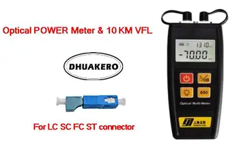 free shipping AB23T all in one YJ550A/C FTTH Fiber Optical Power Meter -70 + 10dBm 10km Visual fault locator with LC SC adapter
free shipping AB23T all in one YJ550A/C FTTH Fiber Optical Power Meter -70 + 10dBm 10km Visual fault locator with LC SC adapter
