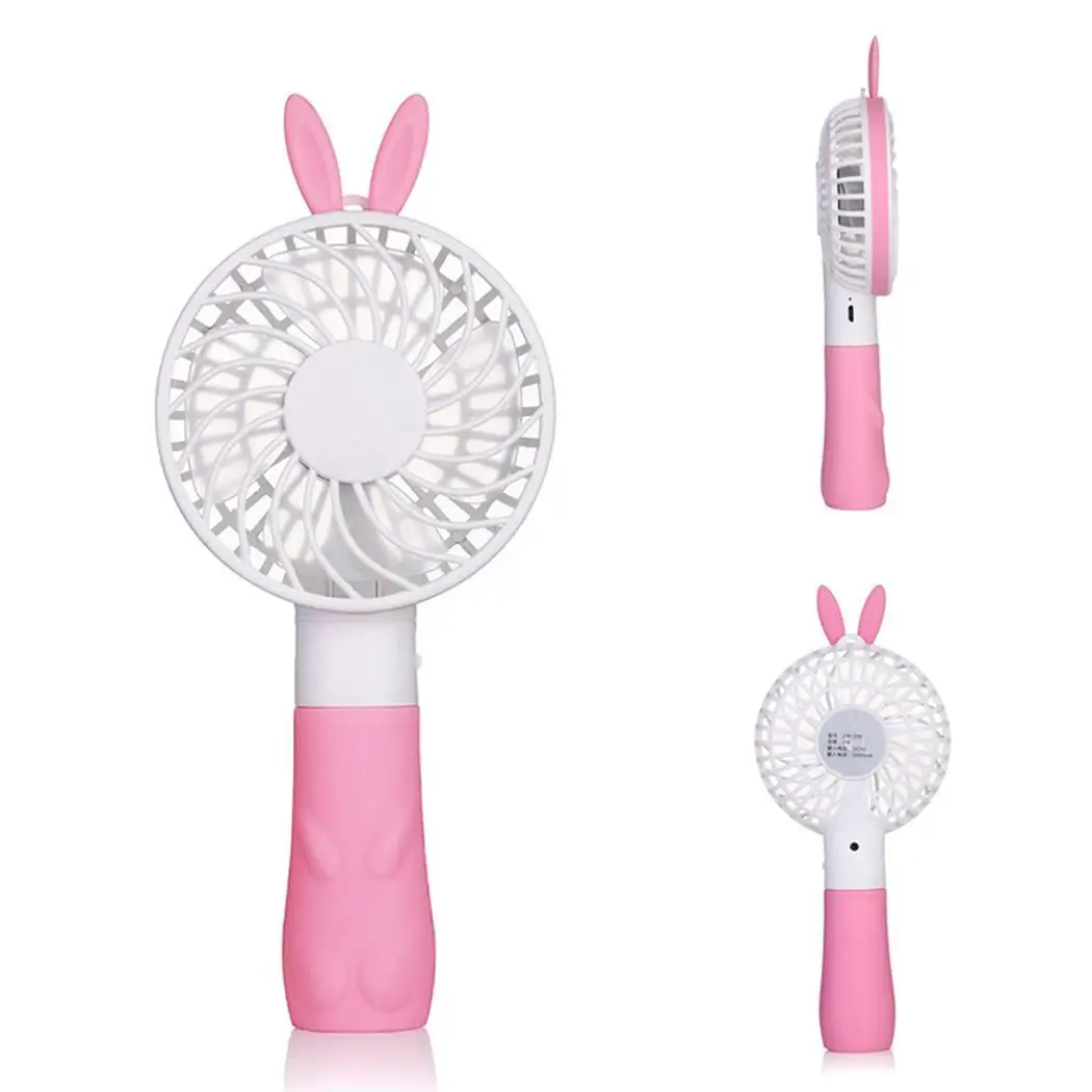 Portable 2 Speeds USB Fan Rechargeable Handheld Home Office Rabbit Pattern Fans For Home office Desk 2019 Hot
Portable 2 Speeds USB Fan Rechargeable Handheld Home Office Rabbit Pattern Fans For Home office Desk 2019 Hot