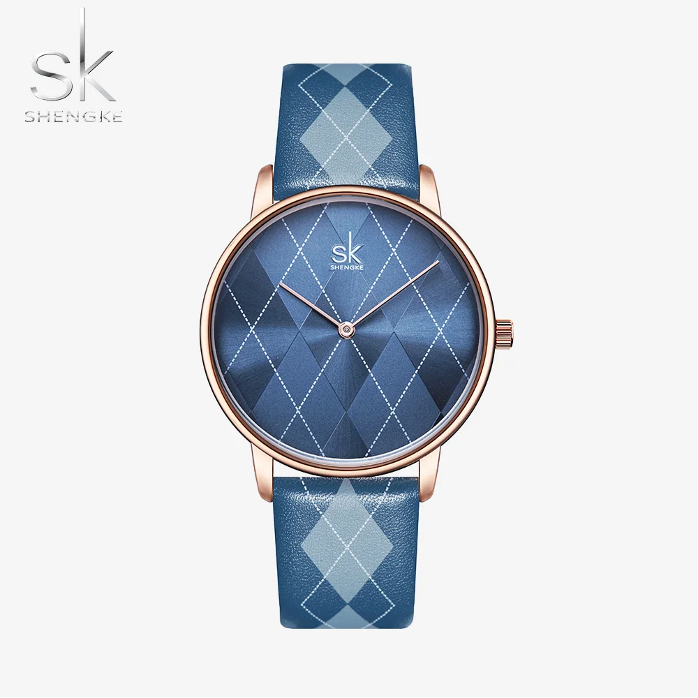 Shengke Women Watch Women's Plaid Leather Girls Wristwatch Ladies Clock Brand Wristwatches Clock Montres Femme Reloj Mujer SK
Shengke Women Watch Women's Plaid Leather Girls Wristwatch Ladies Clock Brand Wristwatches Clock Montres Femme Reloj Mujer SK