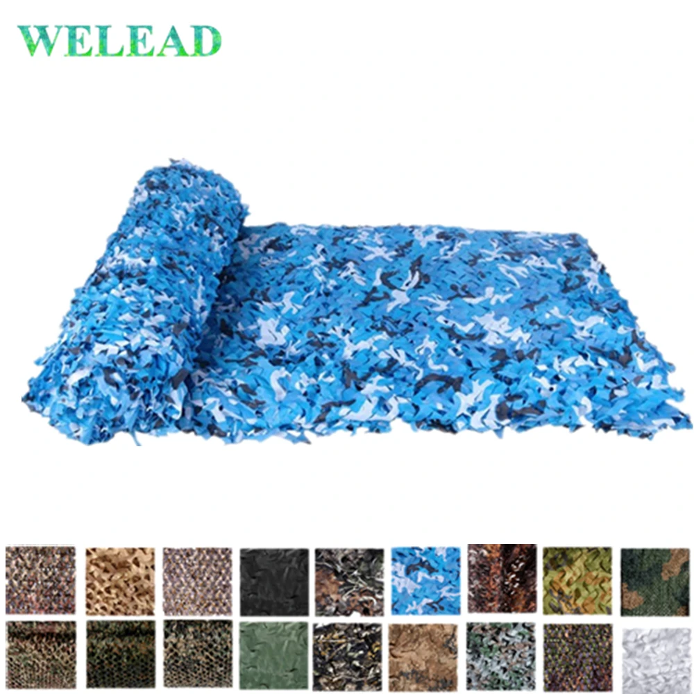 WELEAD 18 Colors 1.5x4 Reinforced Camouflage Net Mesh Hunting Military Army Camo Awning Photo Shade Carport Birding Garden Hide
WELEAD 18 Colors 1.5x4 Reinforced Camouflage Net Mesh Hunting Military Army Camo Awning Photo Shade Carport Birding Garden Hide
