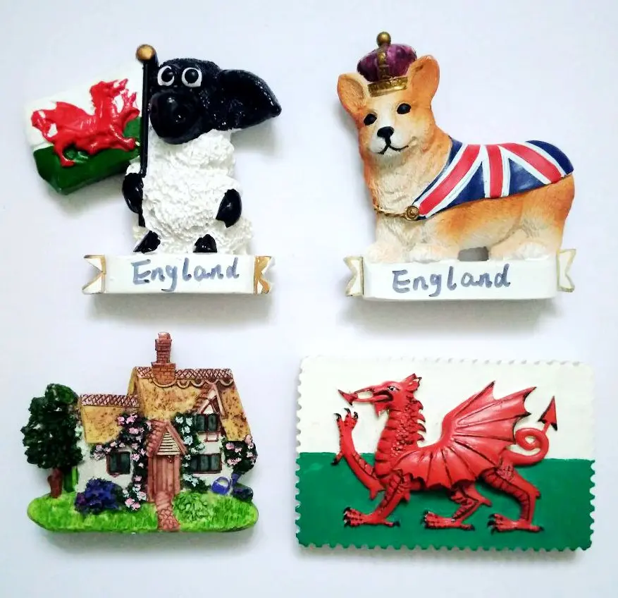 Commonwealth Wales England Cute Dog Creative 3D Fridge Magnet Tourism Souvenirs Refrigerator Magnetic Stickers
Commonwealth Wales England Cute Dog Creative 3D Fridge Magnet Tourism Souvenirs Refrigerator Magnetic Stickers