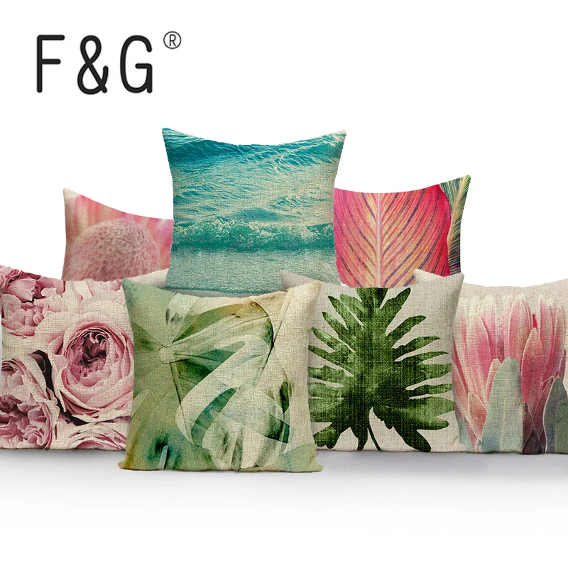 Plant Square colorful Home Cushion Decorative soft seat car Covers linen marine style cool simple suit cushion almohada
Plant Square colorful Home Cushion Decorative soft seat car Covers linen marine style cool simple suit cushion almohada
