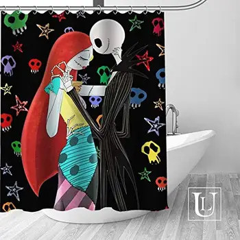 Custom The Nightmare Before Christmas Curtain New Large European & American Style Print Edition Polyester Shower Curtain
Custom The Nightmare Before Christmas Curtain New Large European & American Style Print Edition Polyester Shower Curtain
