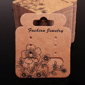 4.9x5.7cm 200Pcs/lot Kraft Paper Jewelry Card Display Cards New Hort Jewelry Earring Cards Display Packaging H056
4.9x5.7cm 200Pcs/lot Kraft Paper Jewelry Card Display Cards New Hort Jewelry Earring Cards Display Packaging H056