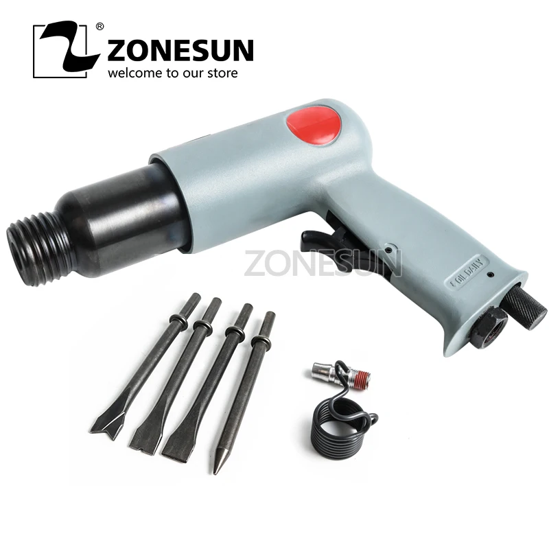 ZONESUN R-7622 промышленный пневматический комплект лопат пневматические инструменты