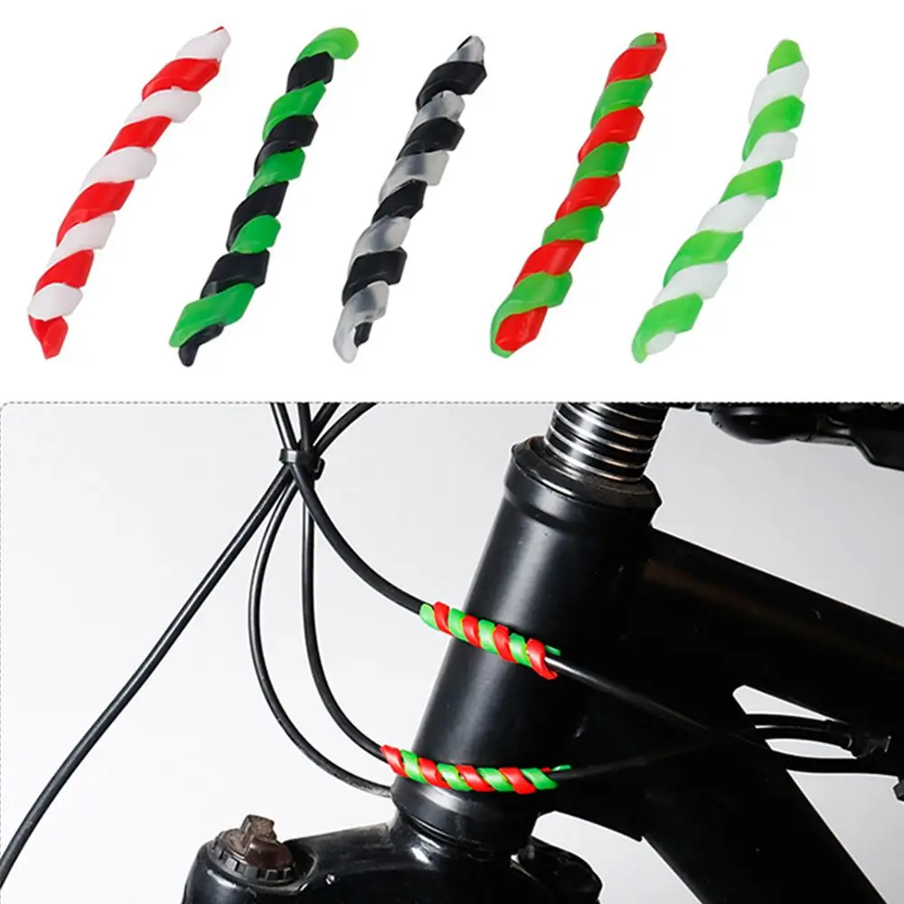 1pc Anti-friction Practical Cycling Wrap Spiral Screw Sleeve Cable Housing Protector Brake Line Sleeve Frame Guard Bicycle Parts
1pc Anti-friction Practical Cycling Wrap Spiral Screw Sleeve Cable Housing Protector Brake Line Sleeve Frame Guard Bicycle Parts