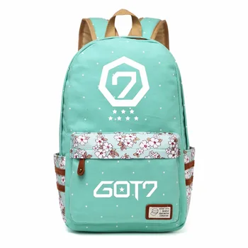 WISHOT GOT7 Kpop Backpack shoulder Travel Bag for teenagers girls women Canvas dot school bag
WISHOT GOT7 Kpop Backpack shoulder Travel Bag for teenagers girls women Canvas dot school bag