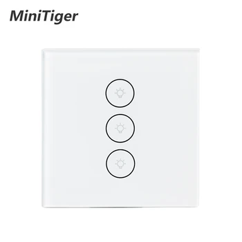 Wifi Smart Wall Touch Switch Tuya Smart Life Glass Panel Mobile APP Remote Control work with Amazon Alexa Google Home US EU UK
Wifi Smart Wall Touch Switch Tuya Smart Life Glass Panel Mobile APP Remote Control work with Amazon Alexa Google Home US EU UK