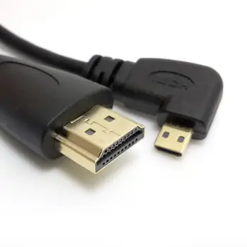 Right Angled 90 Degree Micro HDMI to HDMI Male HDTV Cable 50cm 150cm 0.5m 1.5m For XOOM TF201 A500
Right Angled 90 Degree Micro HDMI to HDMI Male HDTV Cable 50cm 150cm 0.5m 1.5m For XOOM TF201 A500
