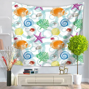 Marine Organism Tapestry Wall Hanging Tapestries Boho Bedspread Beach Towel Yoga Mat Blanket Table Cloth 200*150/150*130
Marine Organism Tapestry Wall Hanging Tapestries Boho Bedspread Beach Towel Yoga Mat Blanket Table Cloth 200*150/150*130