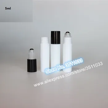 5ml White Plastic Eye Essential Oil Roll On Bottle Cosmetic Roll on Perfume Bottle Vials Container Steel Roller Ball Black Cap
5ml White Plastic Eye Essential Oil Roll On Bottle Cosmetic Roll on Perfume Bottle Vials Container Steel Roller Ball Black Cap